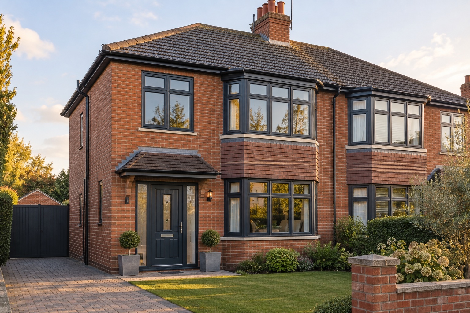 The same Elm Road home in the sample video quote